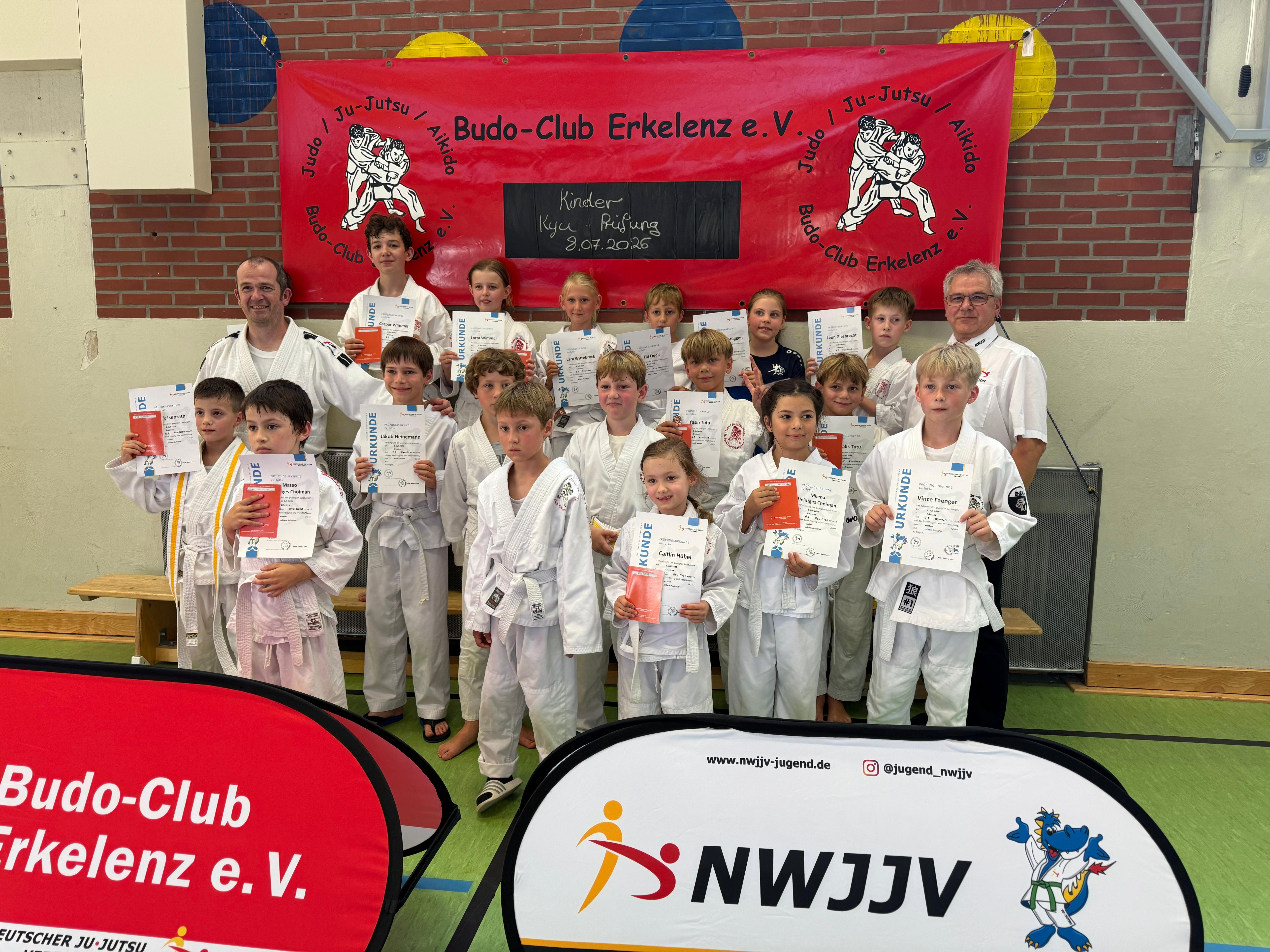 Gürtelprüfungs-Marathon beim Budo-Club Erkelenz